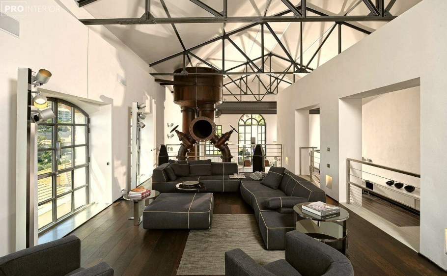 Потолок в стиле конструктивизм