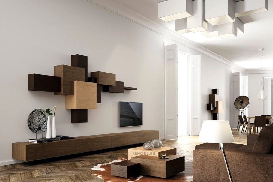 Современные интерьеры в стиле конструктивизм