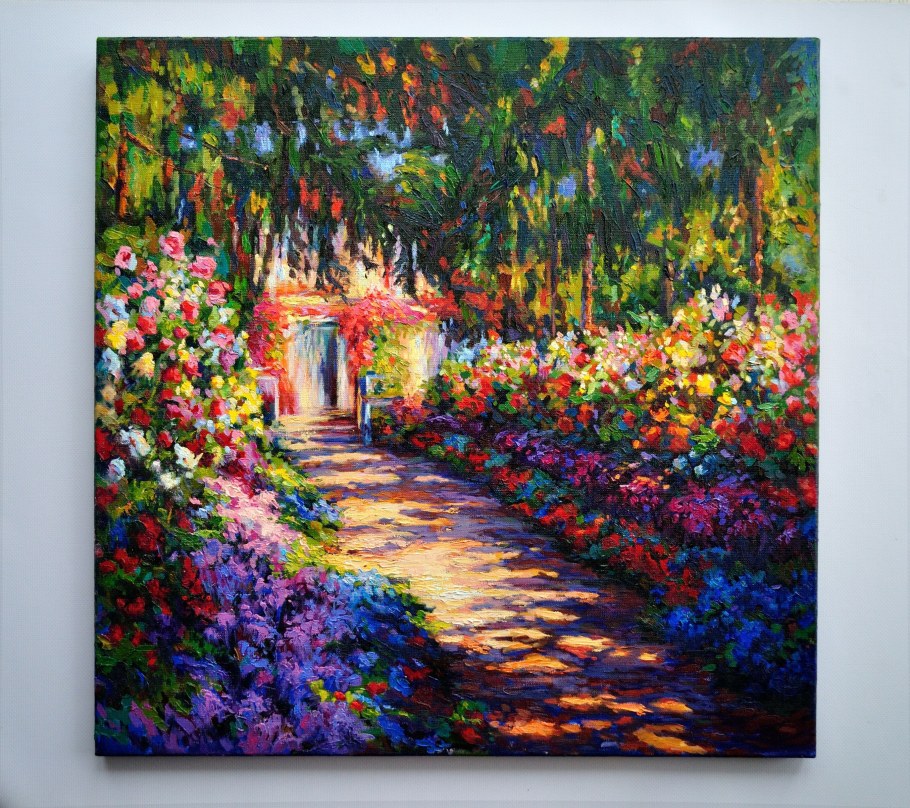 Клод Моне тропинка