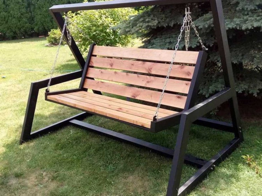 Лавочка качель 2000*450*2200