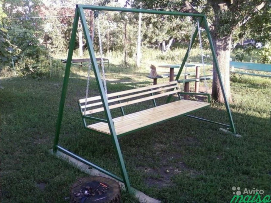 Качели садовые а103, 180х109х152см