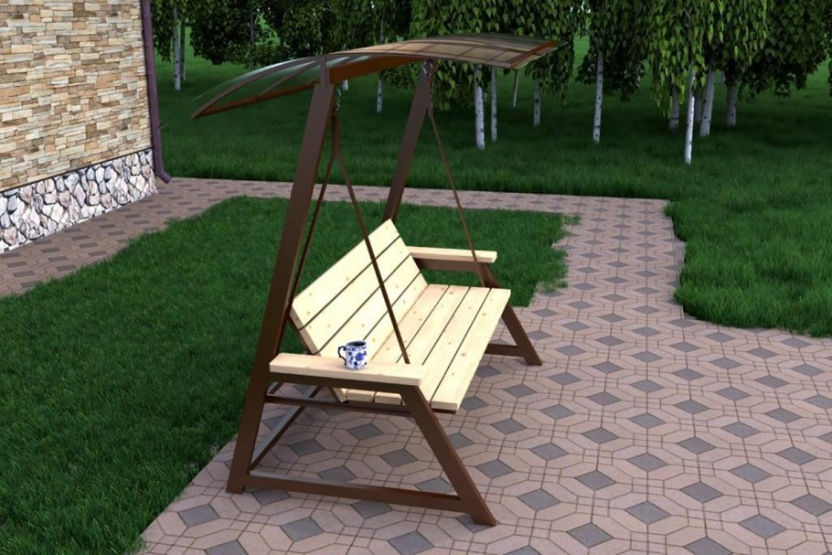 Качели для дачи