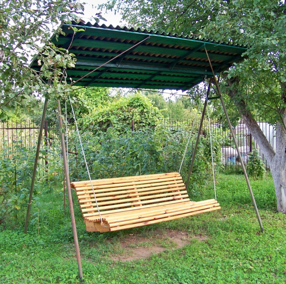Качели для дачи