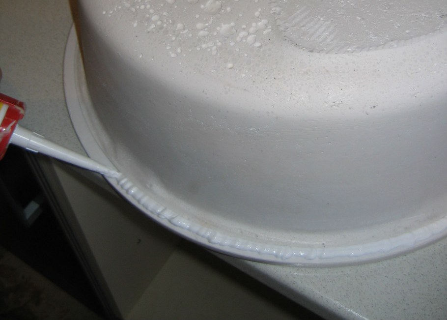 Уплотнитель для раковины в столешницу