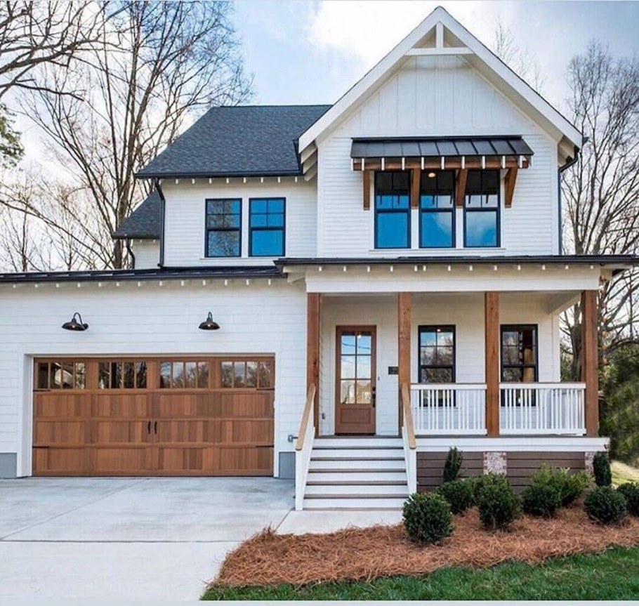 Дом в стиле Модерн фармхаус