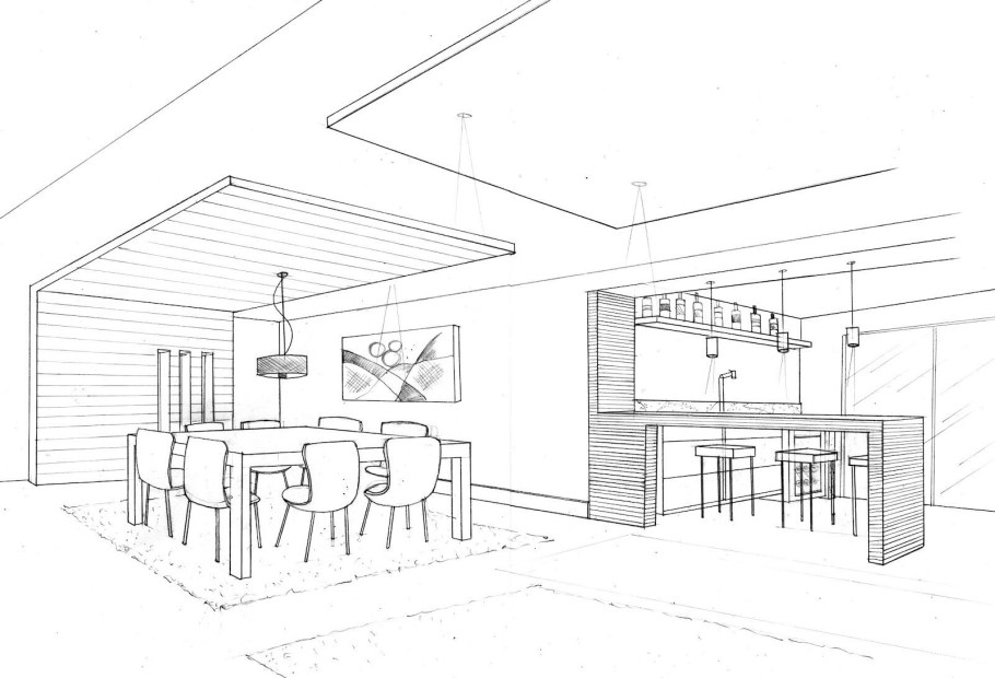 Эскиз помещения