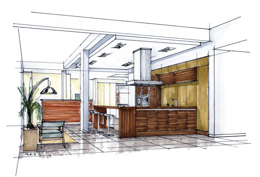 Перспектива эскиз