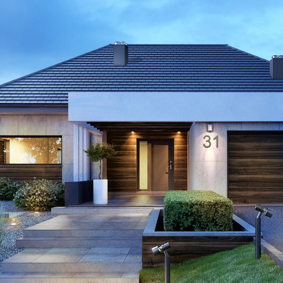 Одноэтажный дом