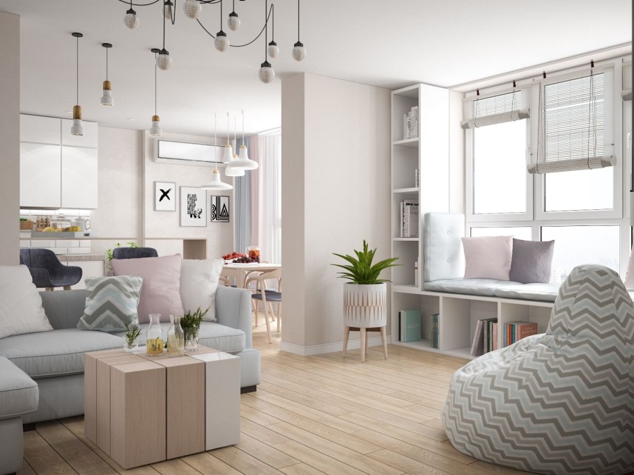 Сканди стиль в интерьере