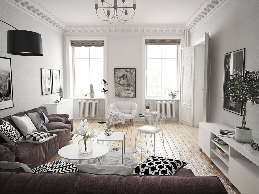 Икеа гостиные Скандинавский стиль