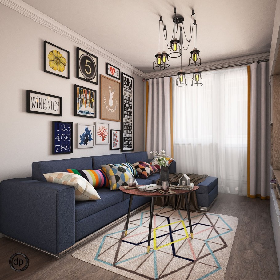 Люстра Lamplandia l1479 Bergen Black, led 3*12вт