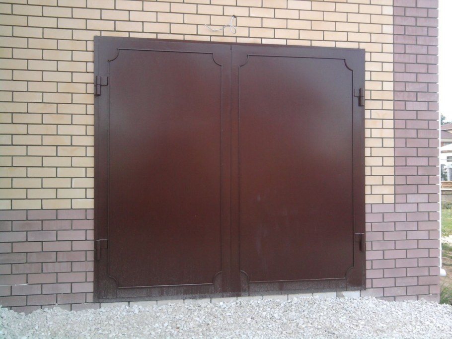 Гаражные ворота 2000х2500 метал
