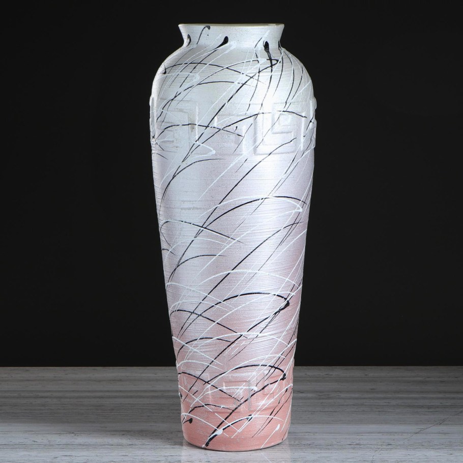 Ваза напольная "Арго" Версаль серебро 1721266