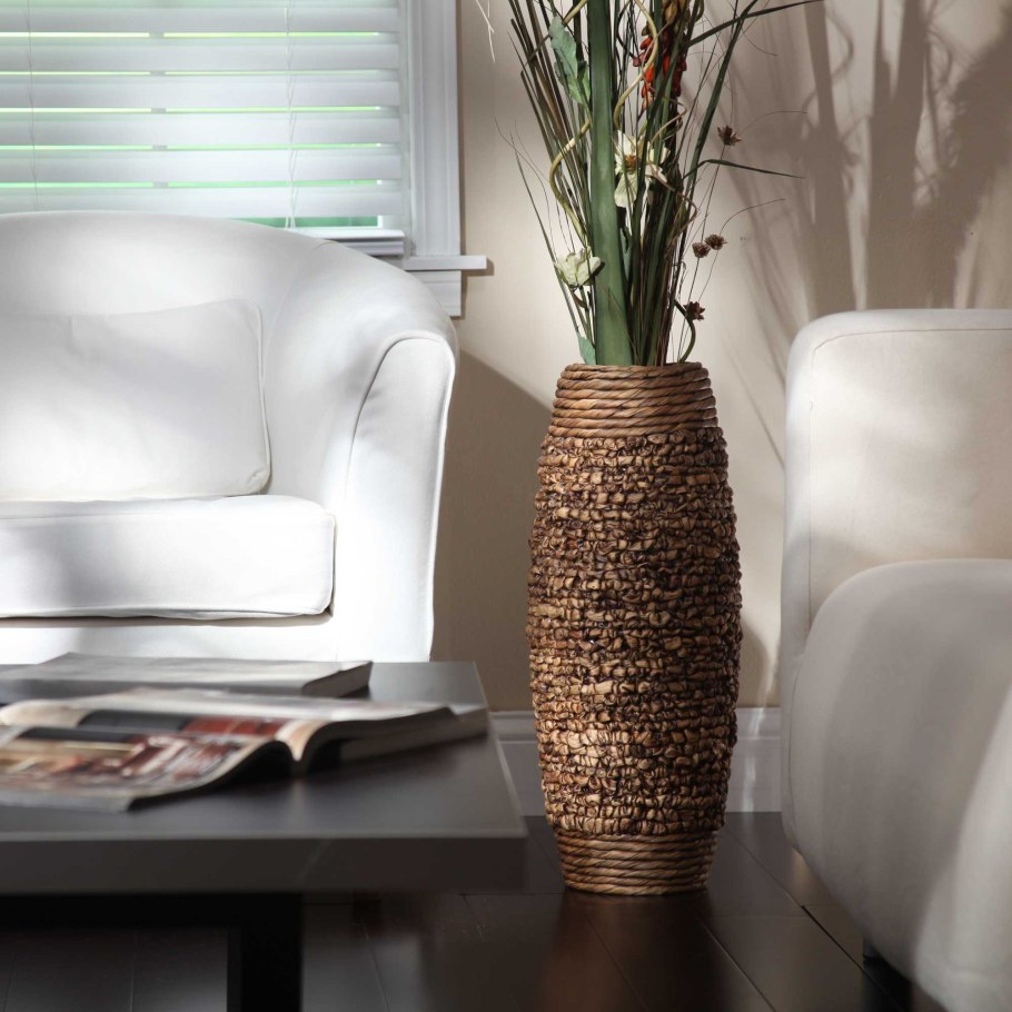 Интерьерные вазы напольные