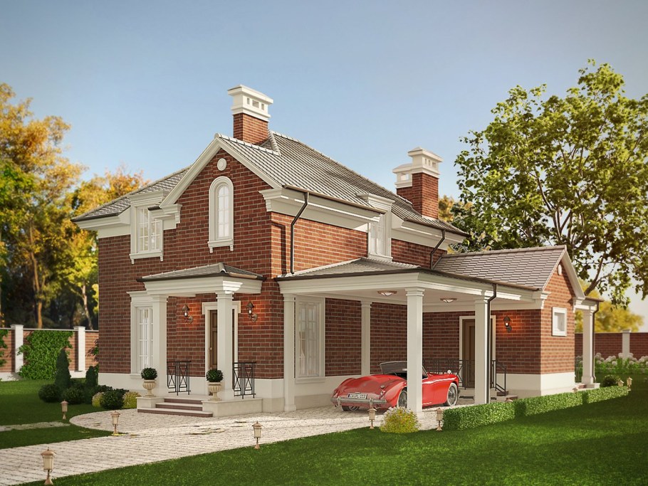 Проект дома в английском стиле Евгения Содылева