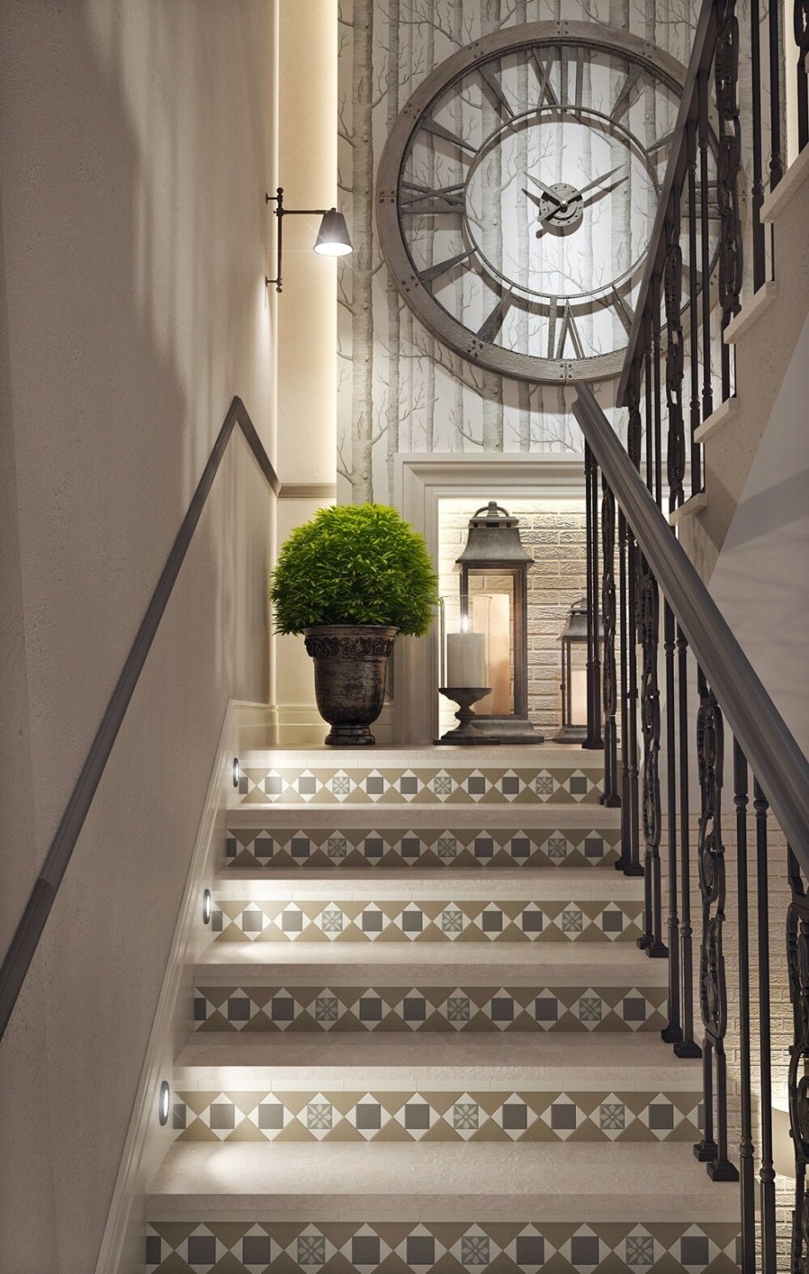 Декор "лестница"