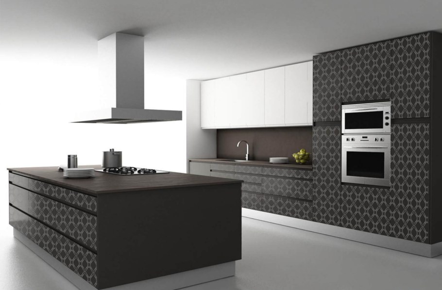 Кухня графит Эридан SS-005