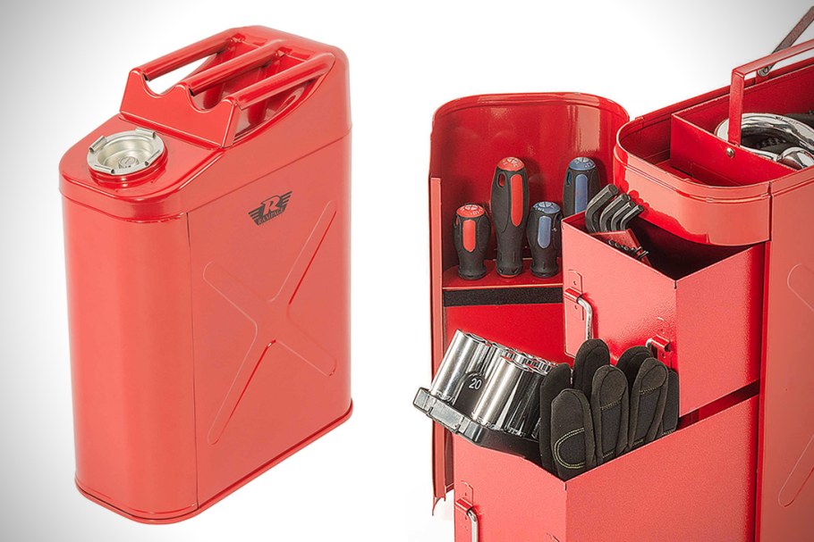 Из пластиковой канистры кейс для инструмента