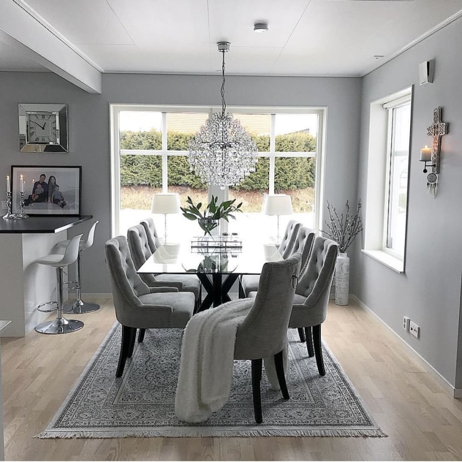 Кухни гостиные в серых тонах