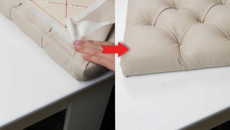 Поролон для каретной стяжки