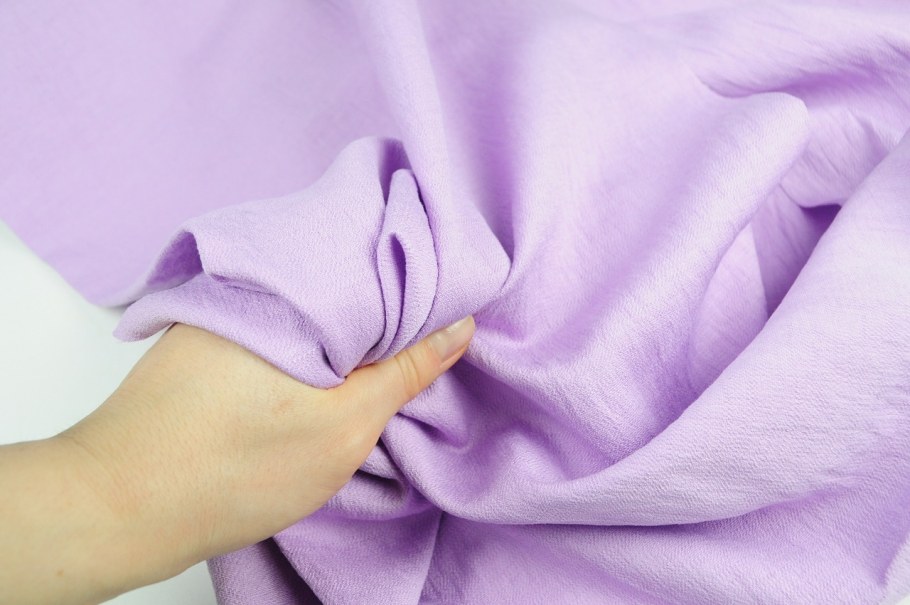 Креп фиолетовый