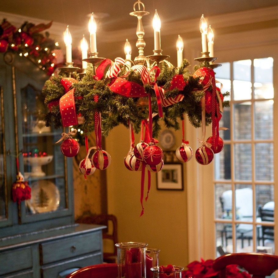 Украшаем интерьер к новому году