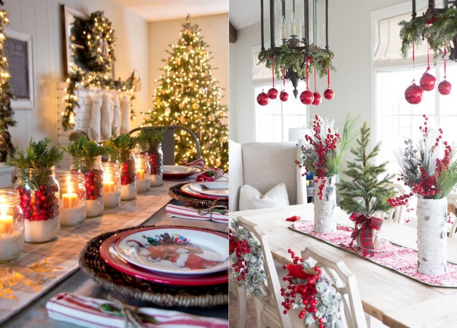 Рождественское украшение интерьера