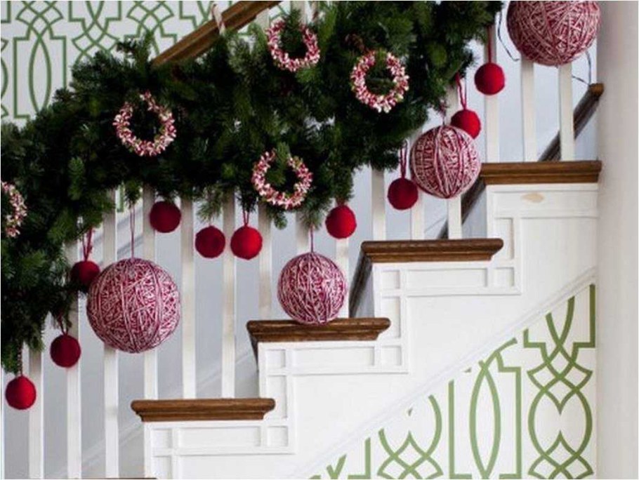 Украсить дом к новому году