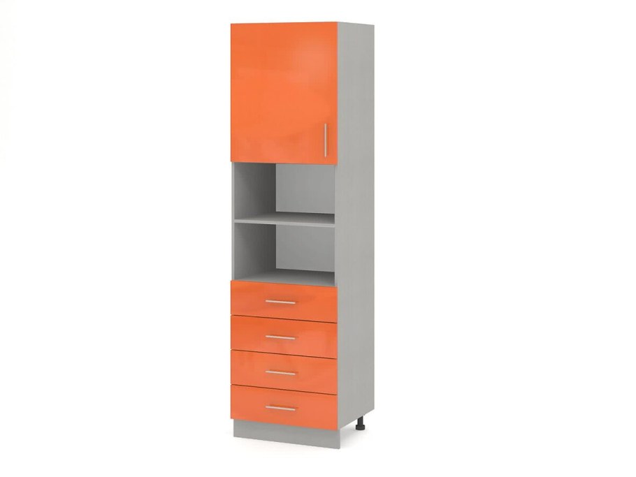 Шкаф-пенал кухонный напольный 80*60*2.10