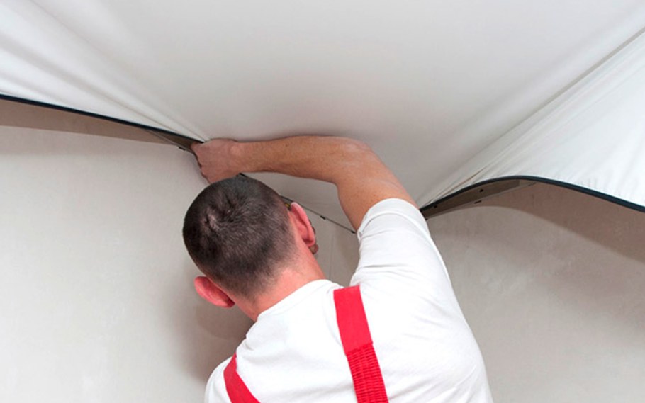 Натяжные потолки натяжка