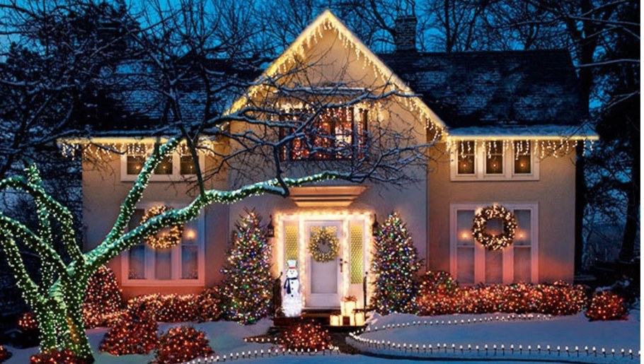 Украшение фасада дома