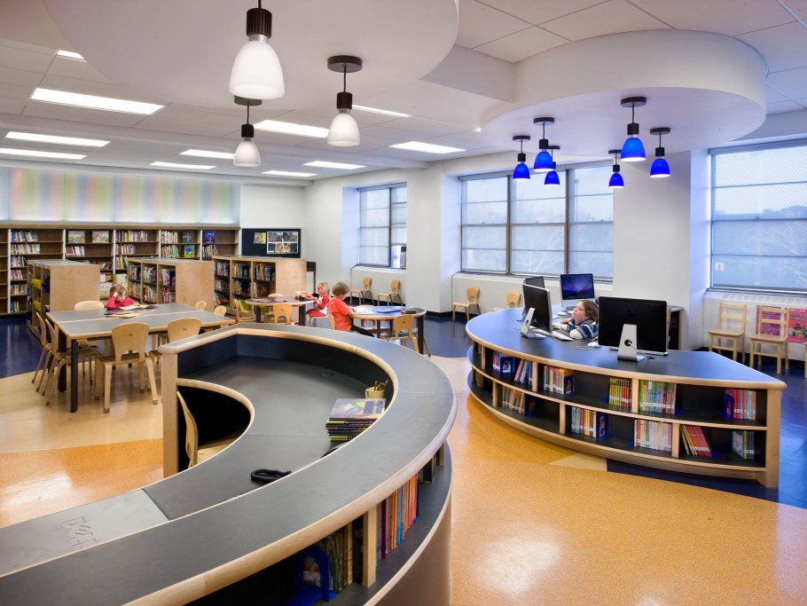 Интерьер библиотеки