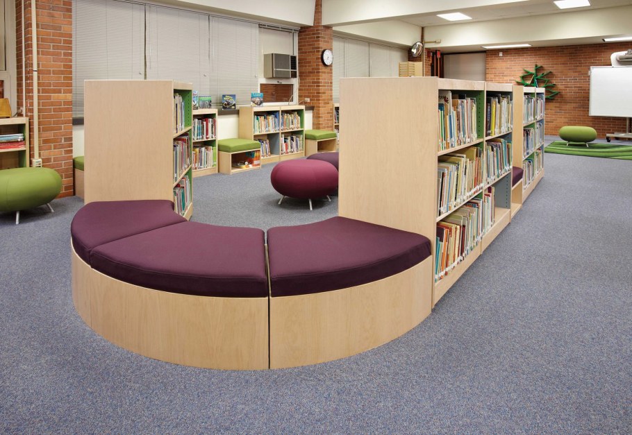 Мебель для читального зала школьной библиотеки