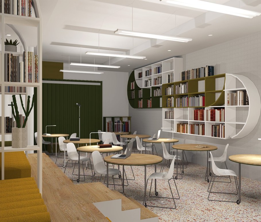 Интерьер школы