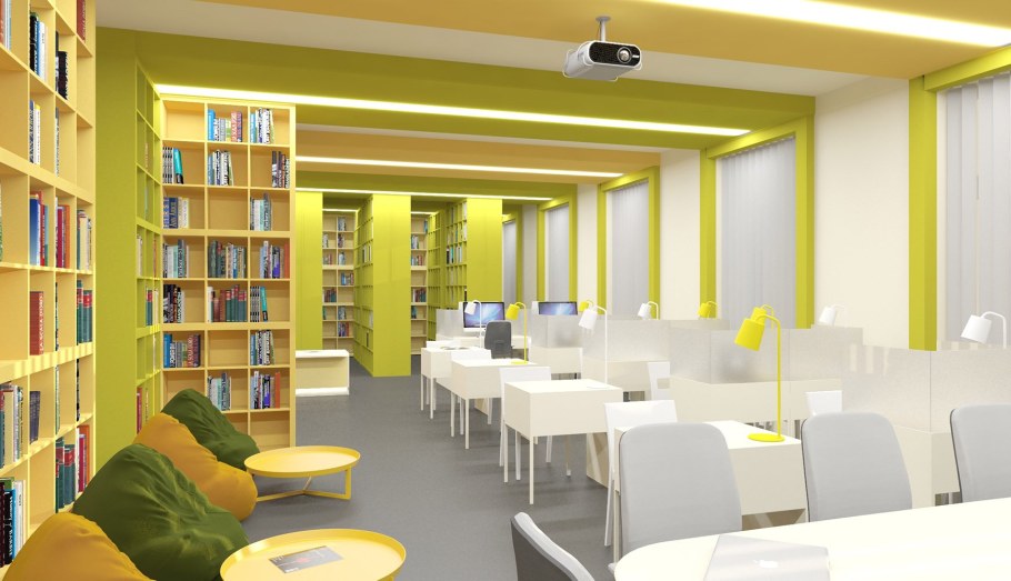 Современная школа интерьер