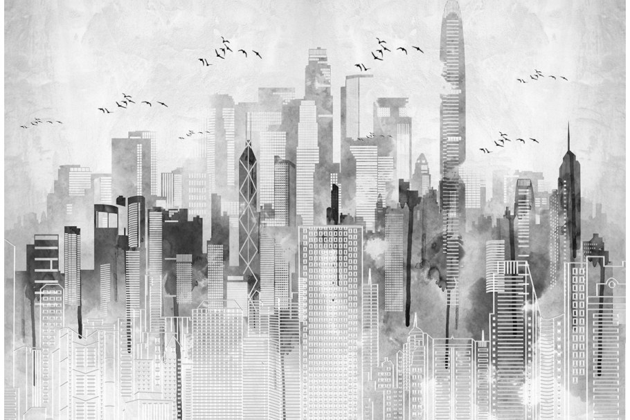 Город рисунок
