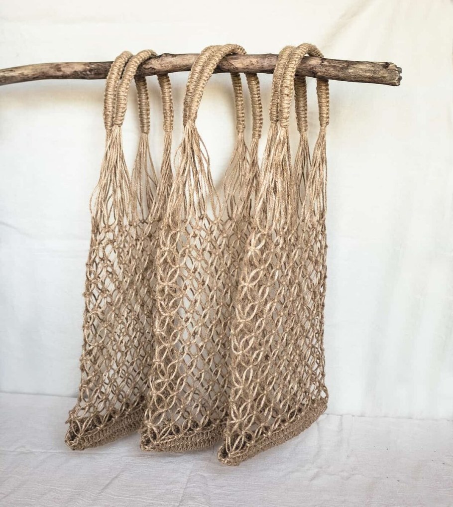 Плетеные изделия из джута