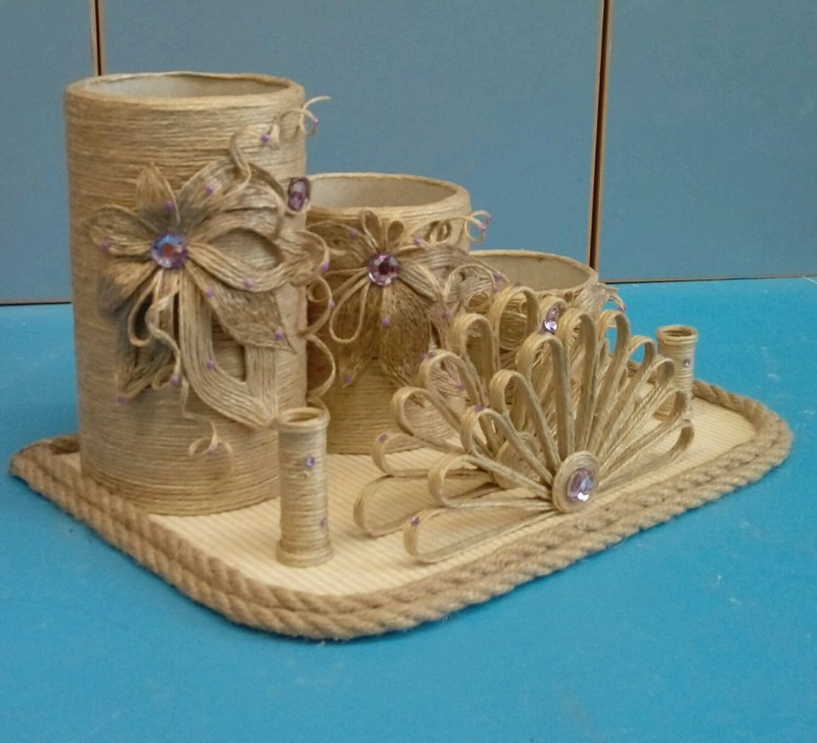 Изделия из шпагата джутового