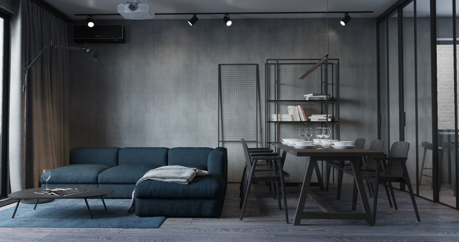 Металл в интерьере Минимализм