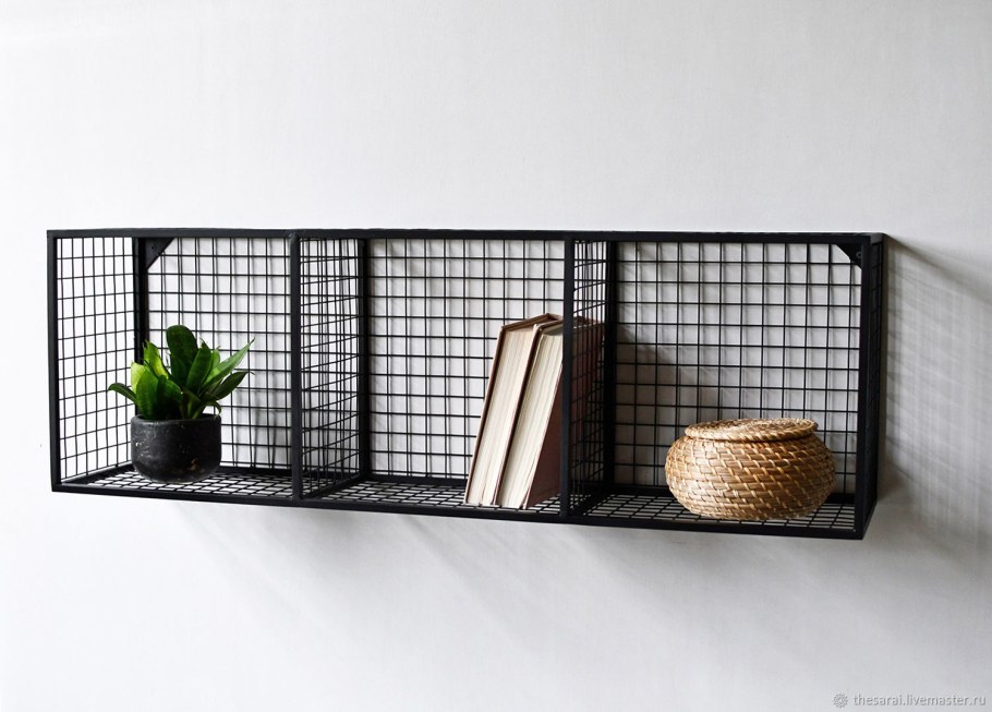 Полка металлическая сетка
