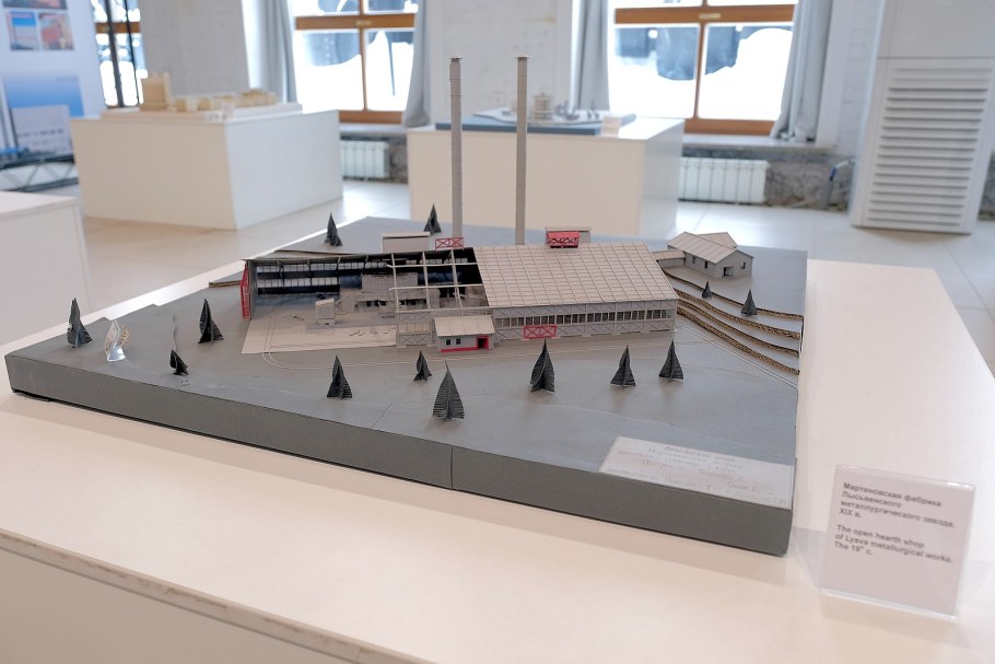 Макет под стеклом ДМЗ В Корее