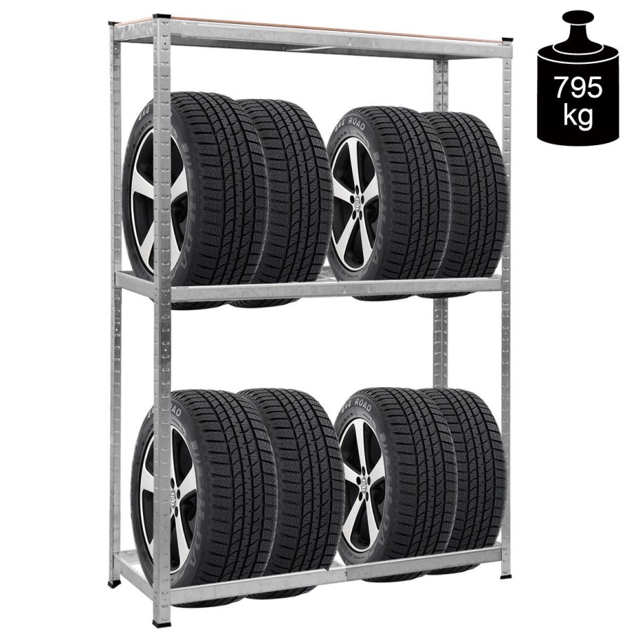 Стеллаж для хранения колес 8 шт Промет