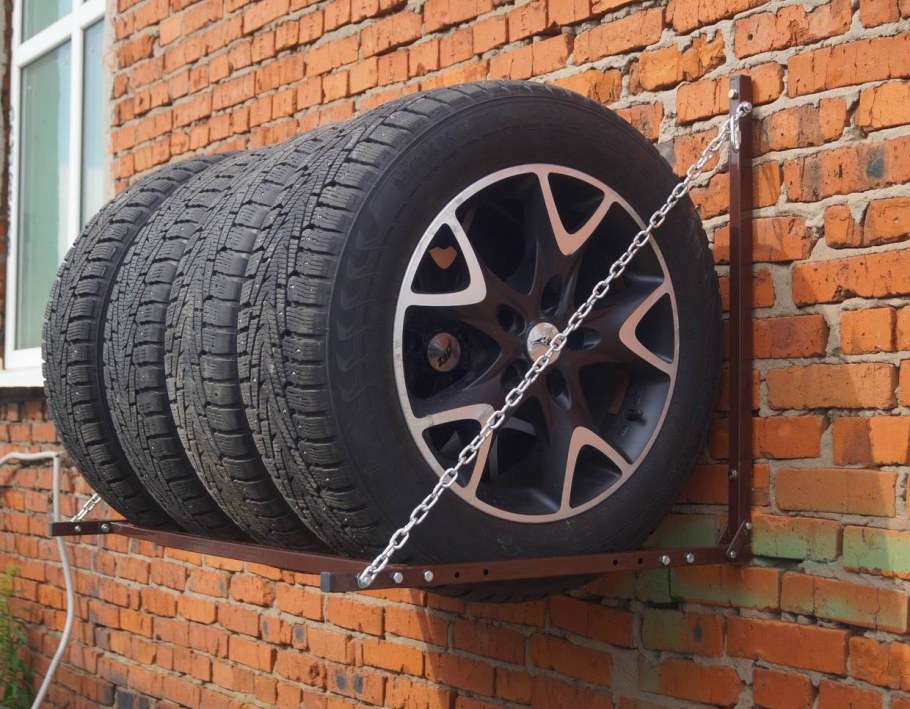 Стеллаж для хранения автомобильных колес am-s001m