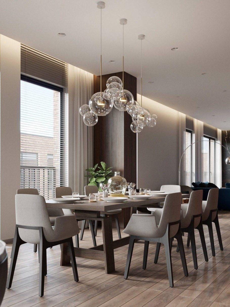 Светильник над столом