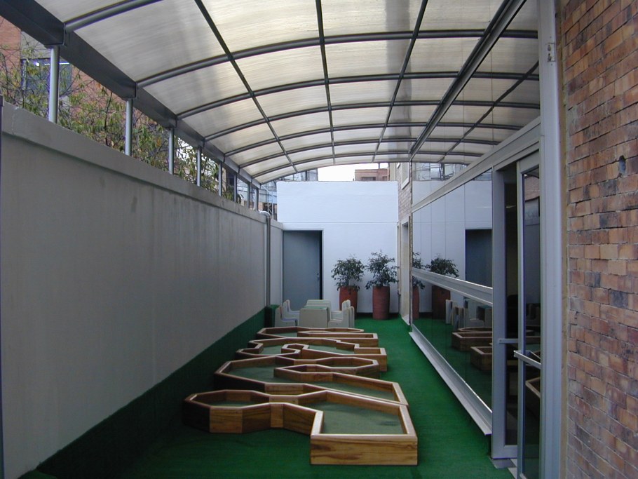 Крытая веранда из поликарбоната