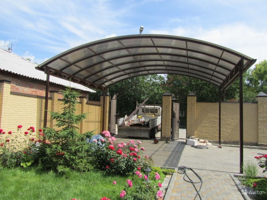 Красивые навесы