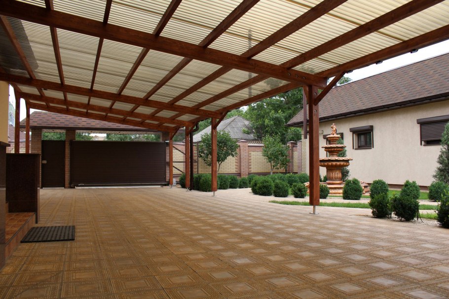 Большой навес