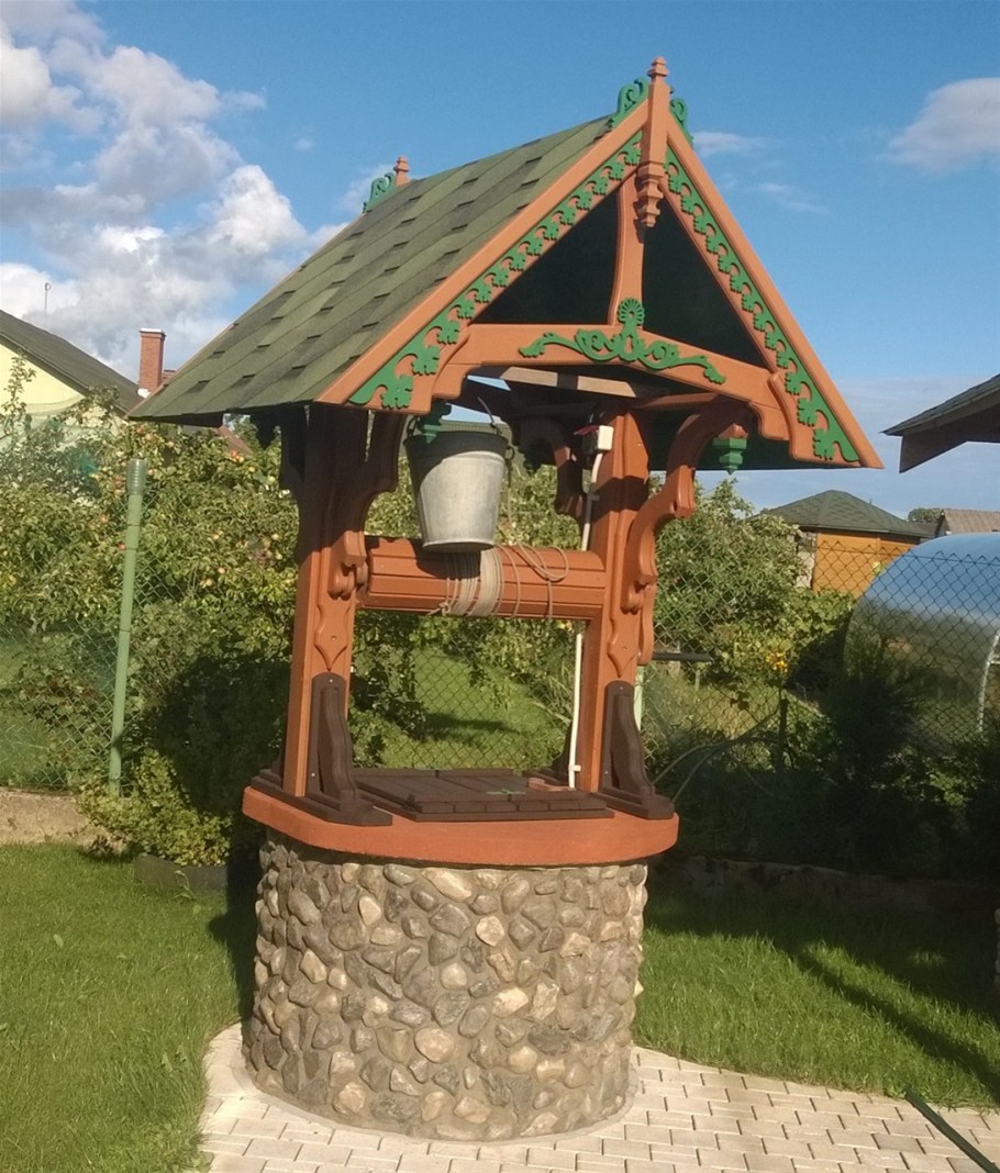 Домик для колодца