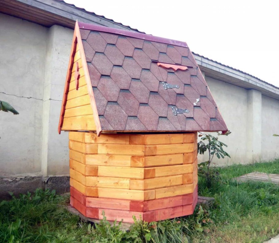 Отделка колодца