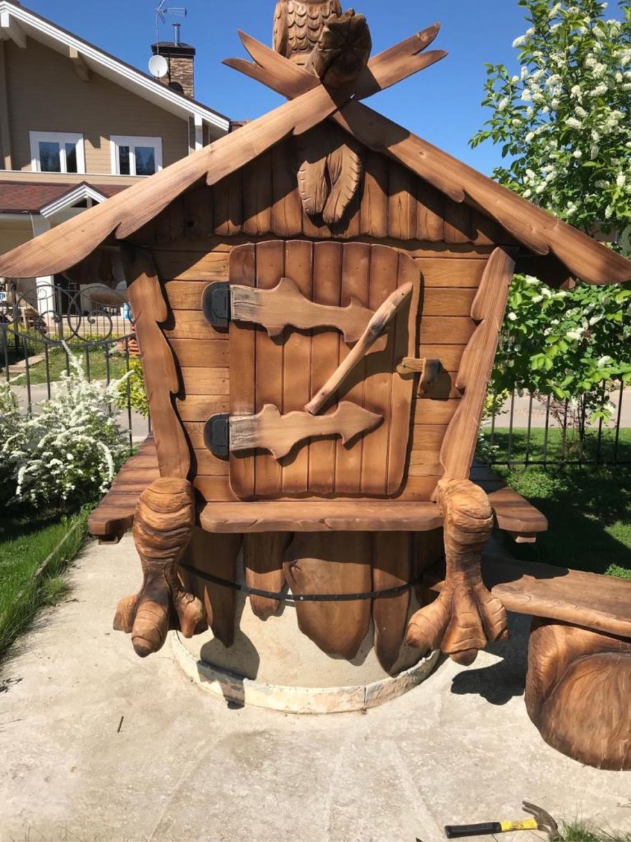 Декоративный домик для сада